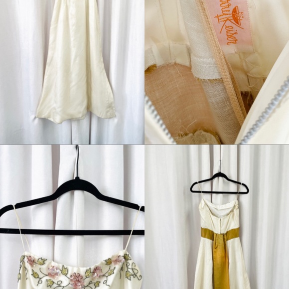 16 Pc Vintage Lot 1960s 1970s Maxi Mini Cocktail Evening Gown Party Dresses - Picture 4 of 16